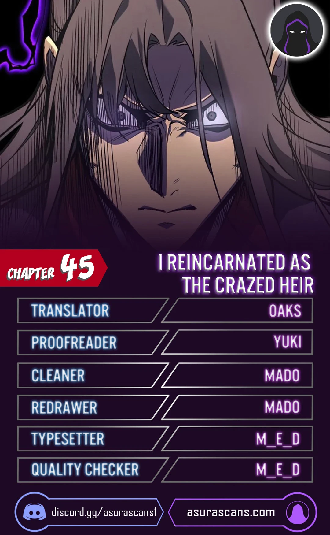 Reincarnated as an Unruly Heir Chapter 45 — Page 1