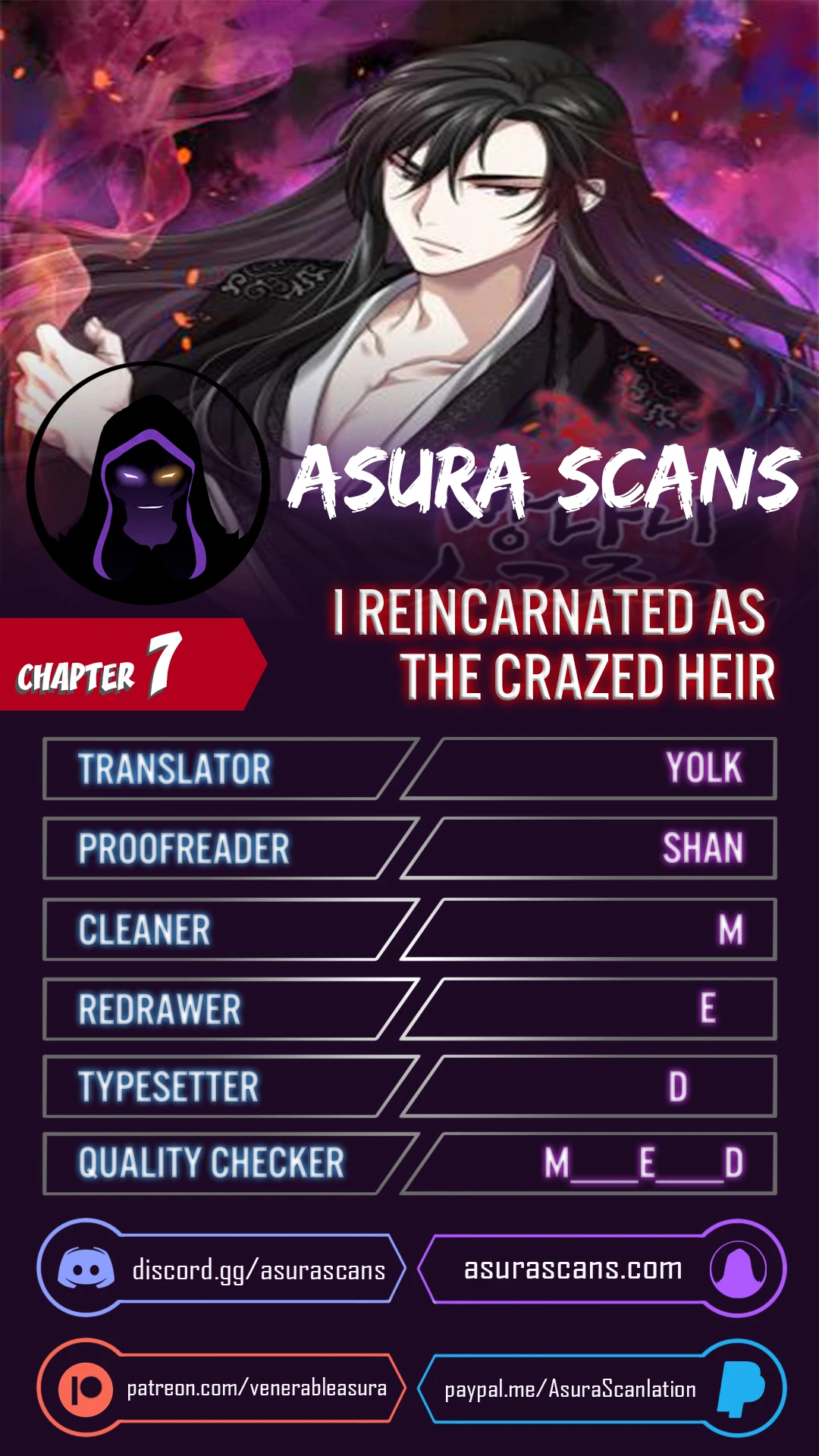 Reincarnated as an Unruly Heir Chapter 7 — Page 1