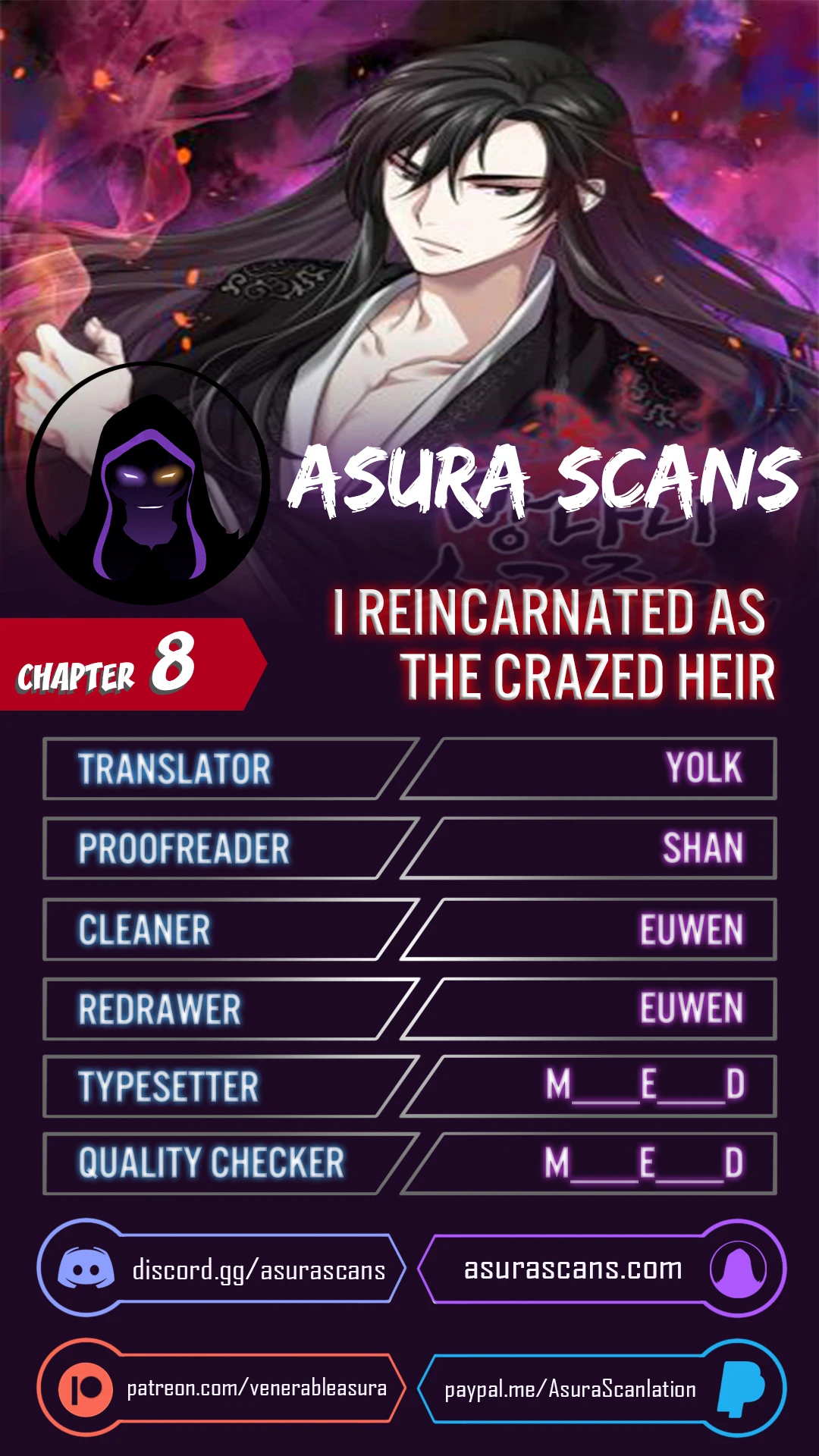 Reincarnated as an Unruly Heir Chapter 8 — Page 1