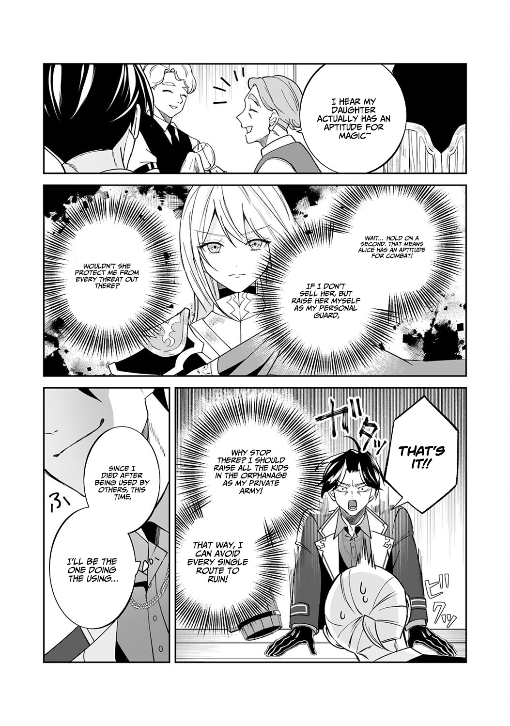 Reincarnated as the Villainous Orphanage Director Destined to Be Defeated, I Ended Up Being Loved by the Main Heroines’ Daughters Chapter 1 — Page 19