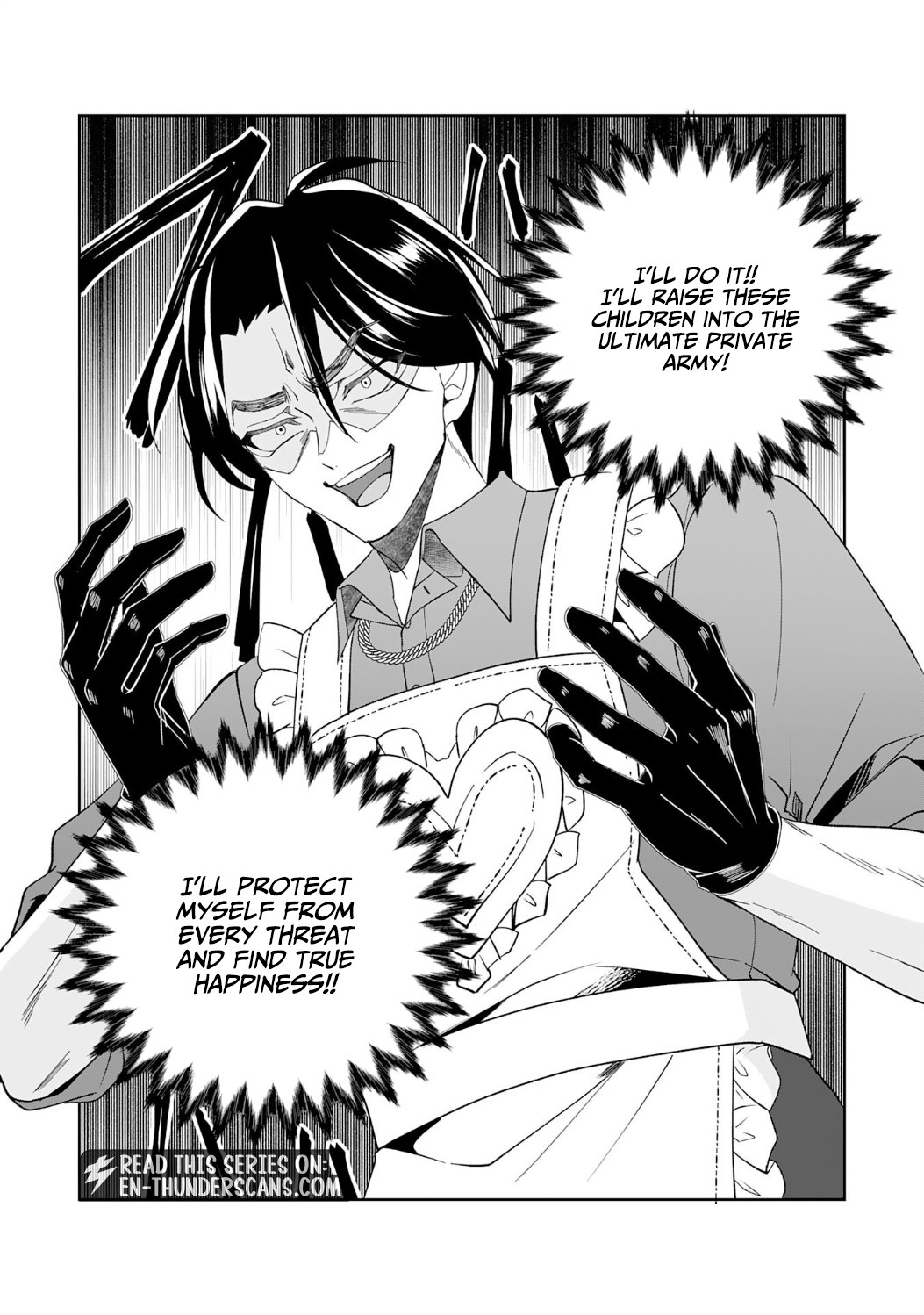 Reincarnated as the Villainous Orphanage Director Destined to Be Defeated, I Ended Up Being Loved by the Main Heroines’ Daughters Chapter 1 — Page 41