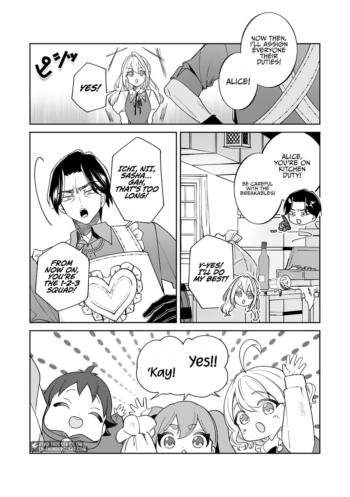 Reincarnated as the Villainous Orphanage Director Destined to Be Defeated, I Ended Up Being Loved by the Main Heroines’ Daughters Chapter 2 — Page 6