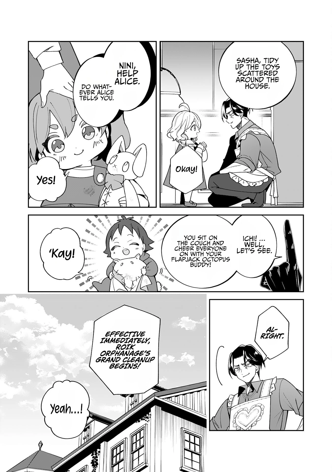 Reincarnated as the Villainous Orphanage Director Destined to Be Defeated, I Ended Up Being Loved by the Main Heroines’ Daughters Chapter 2 — Page 7