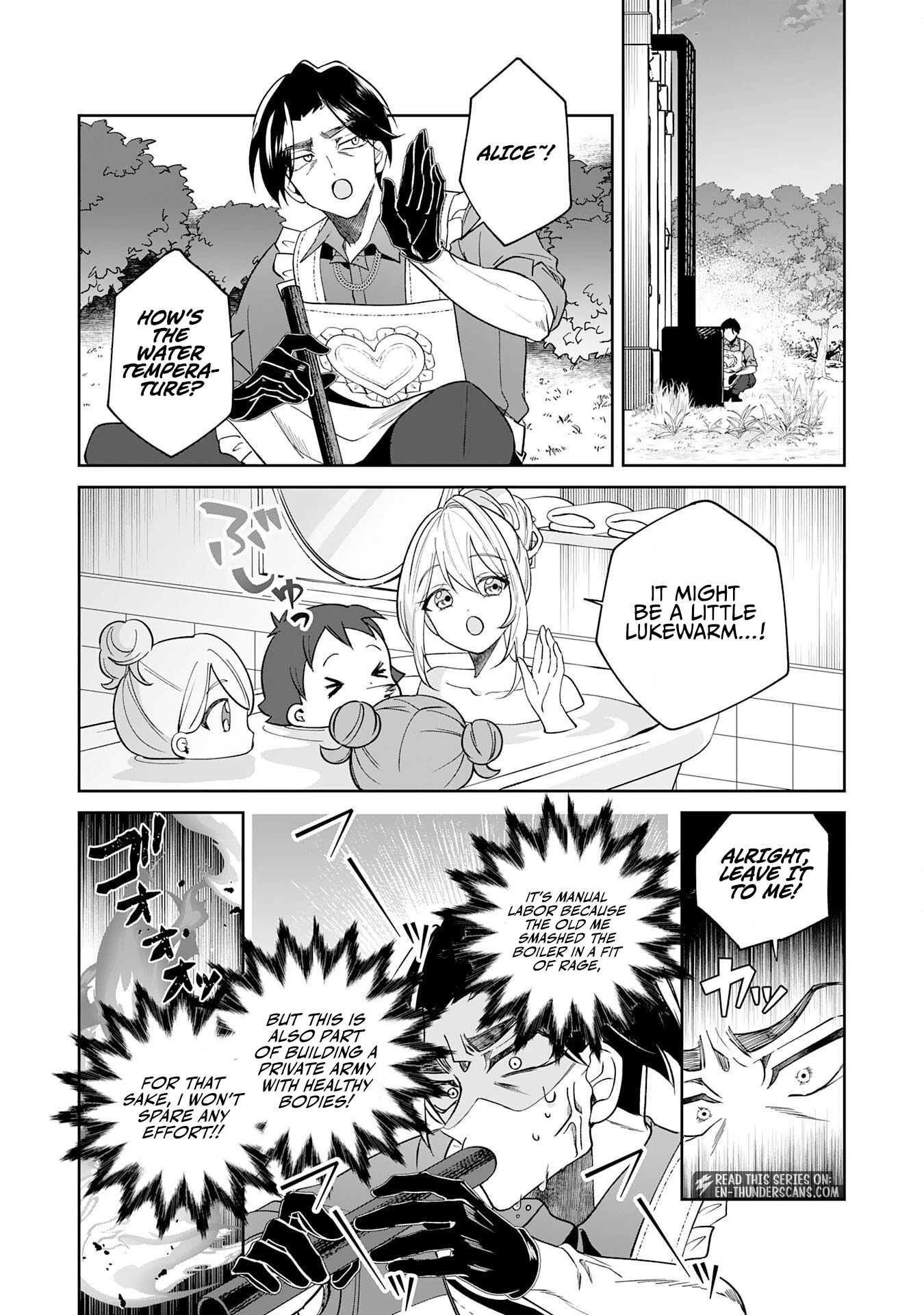 Reincarnated as the Villainous Orphanage Director Destined to Be Defeated, I Ended Up Being Loved by the Main Heroines’ Daughters Chapter 2 — Page 14