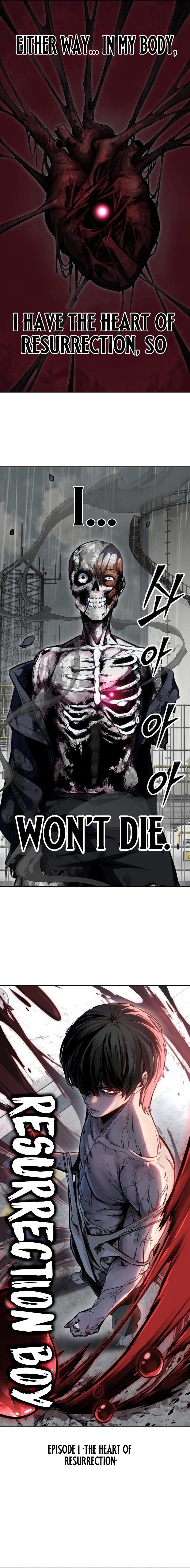 Resurrection Boy Chapter 1 — Page 2