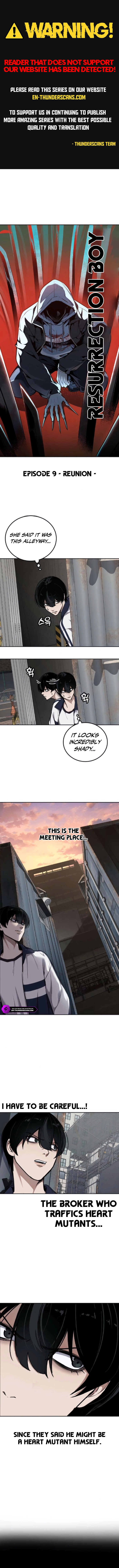 Resurrection Boy Chapter 9 — Page 1