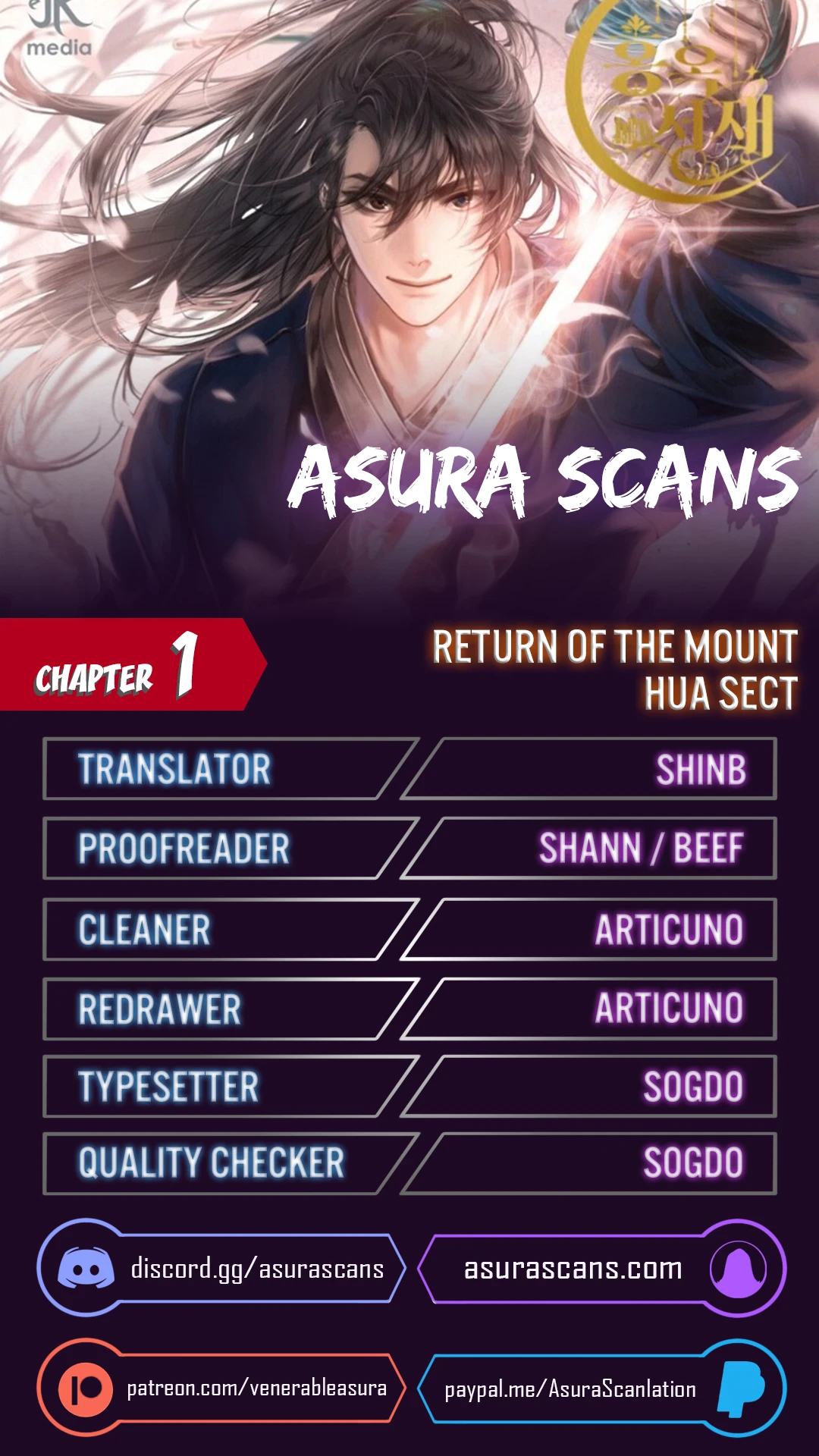 Return of the Blossoming Blade Chapter 1 — Page 1