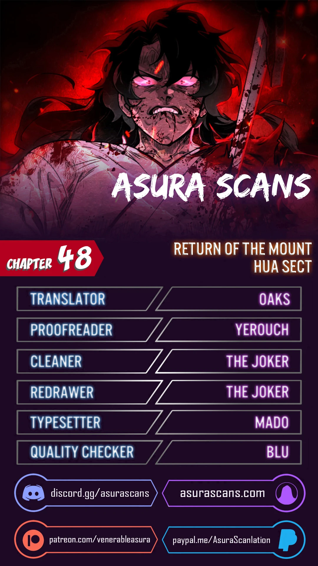 Return of the Blossoming Blade Chapter 48 — Page 1