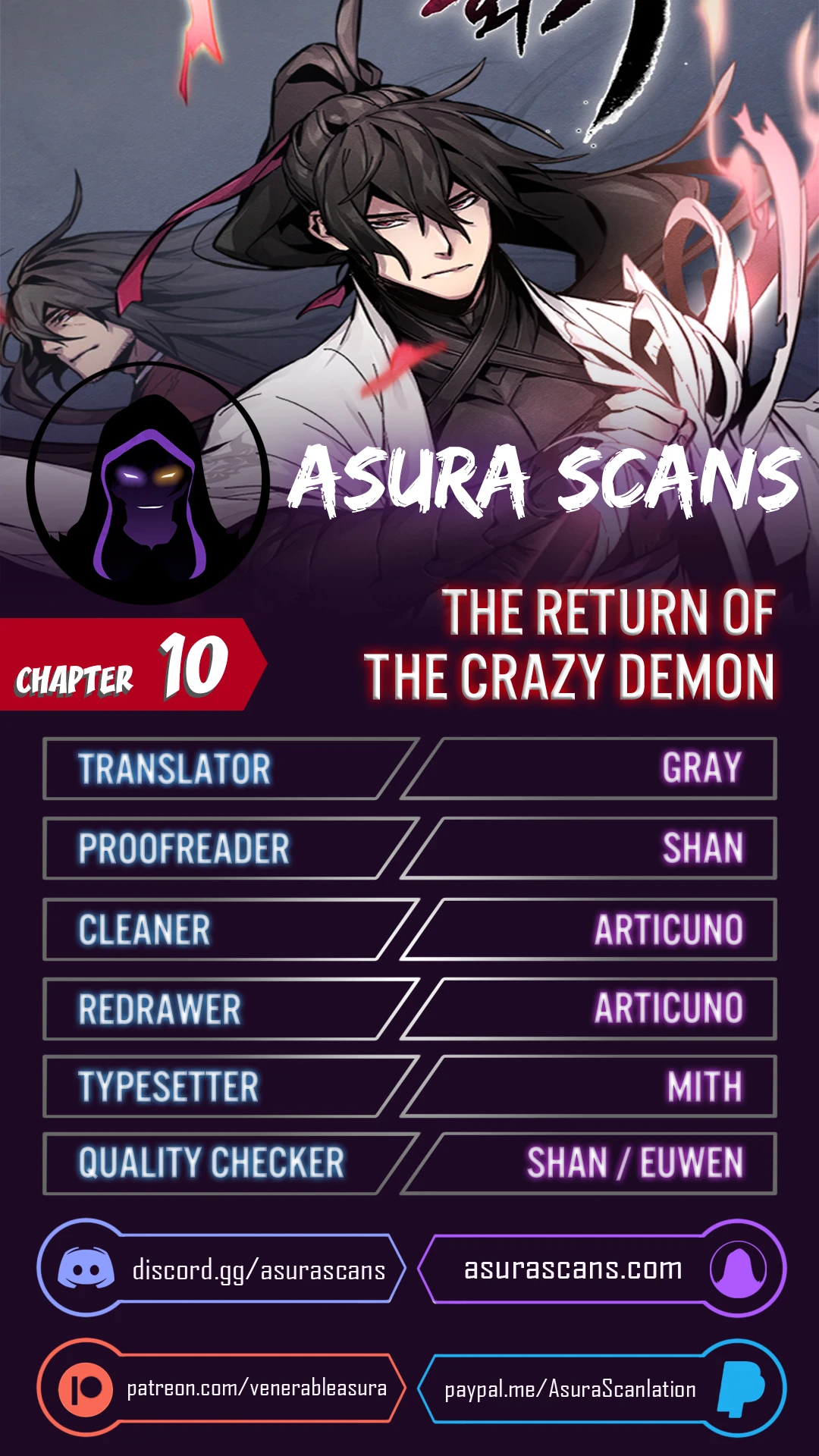 Return of the Mad Demon Chapter 10 — Page 1