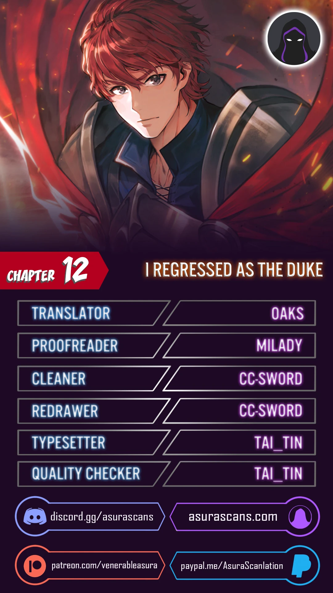 Returned as the Duke Chapter 12 — Page 1