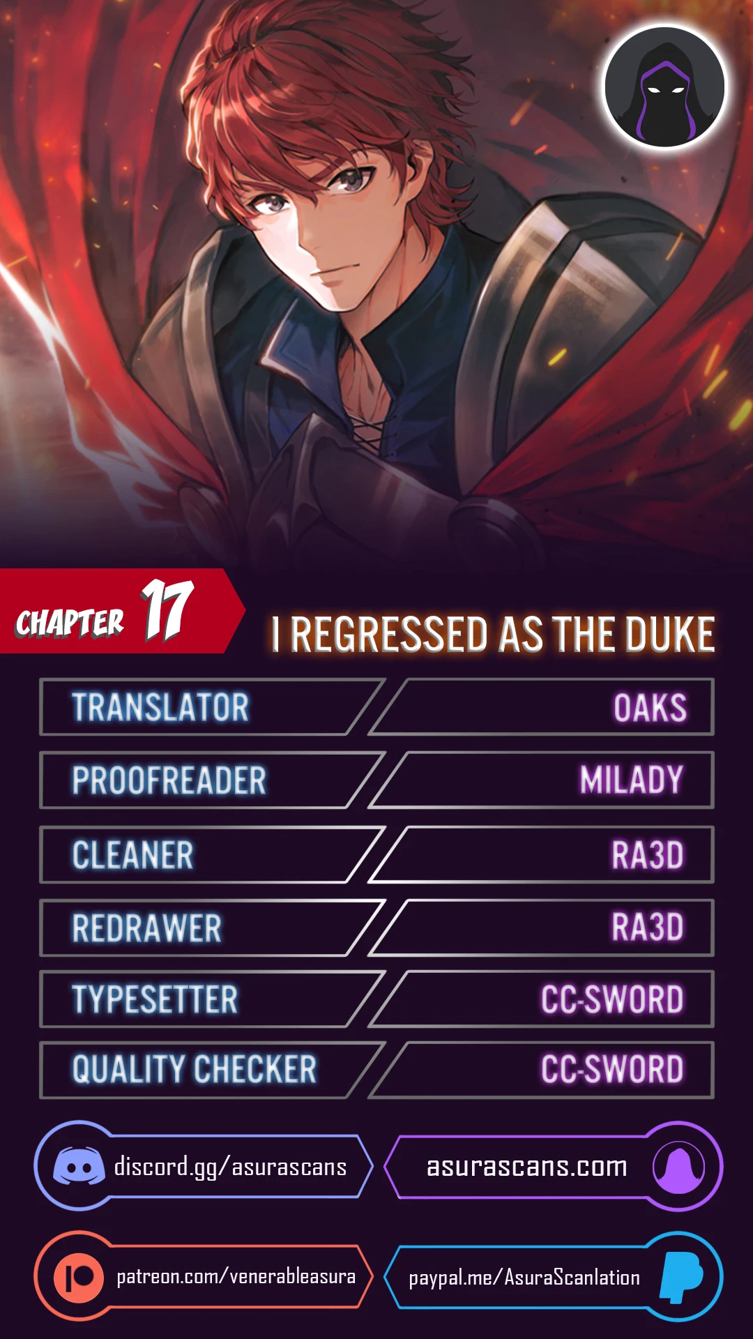 Returned as the Duke Chapter 17 — Page 1