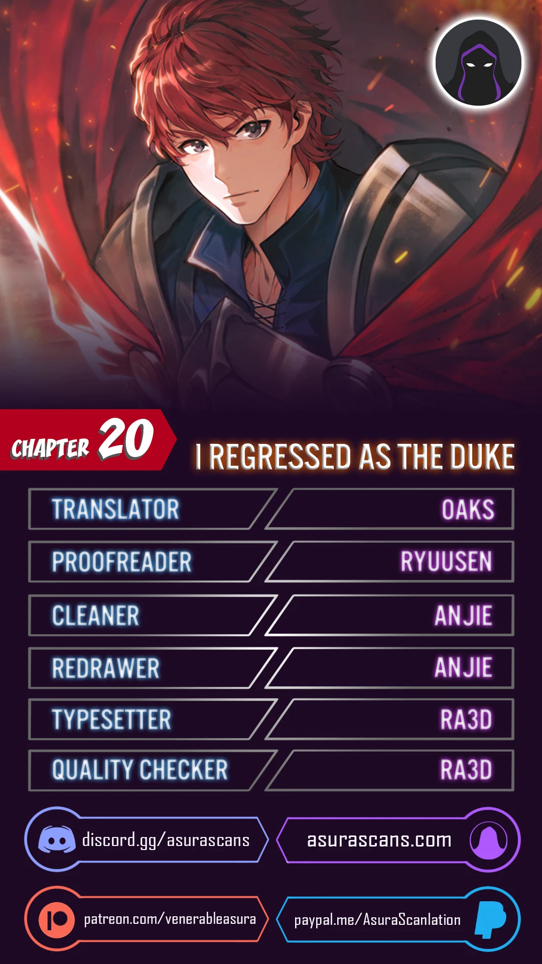 Returned as the Duke Chapter 20 — Page 1