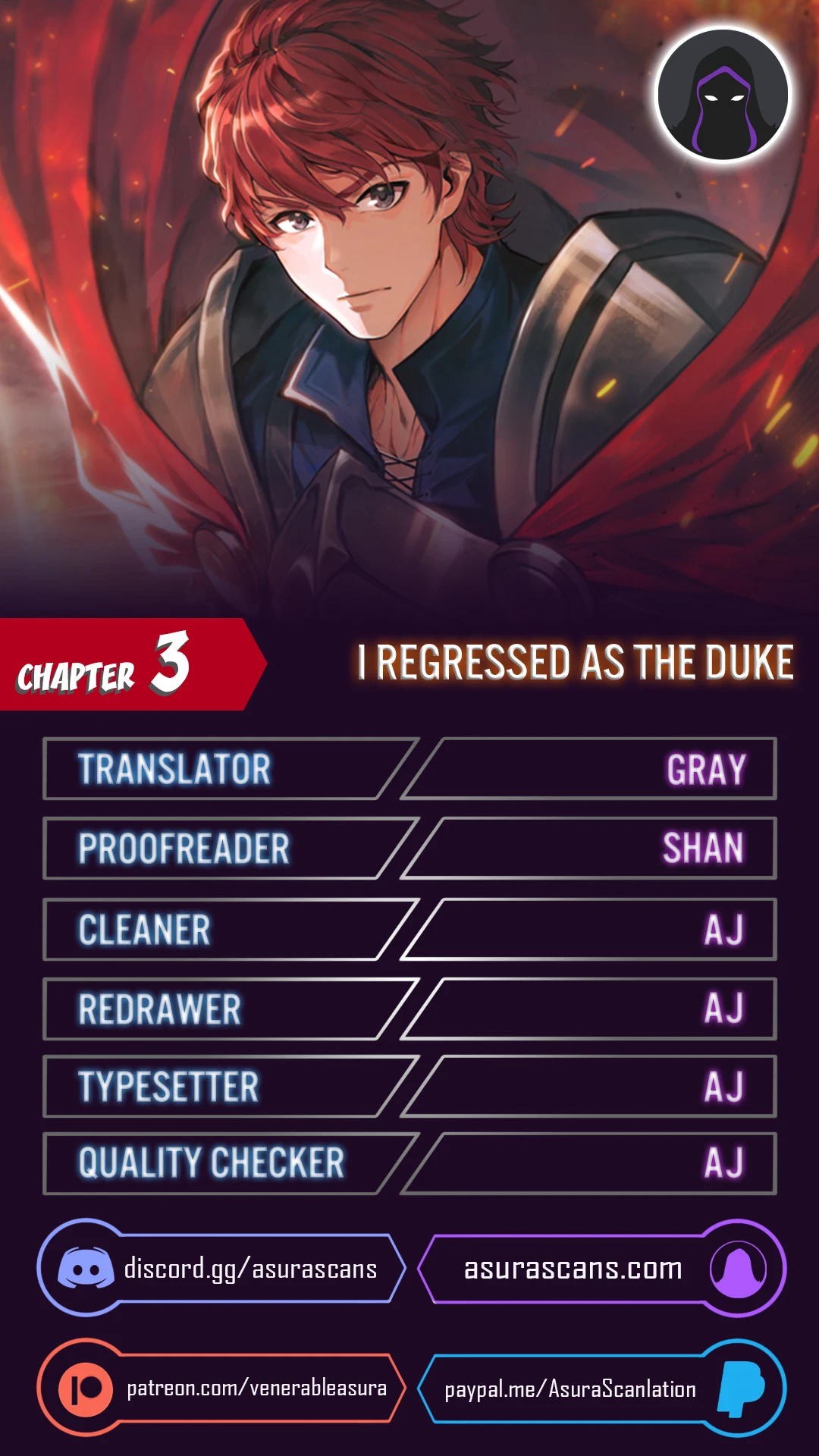 Returned as the Duke Chapter 3 — Page 1