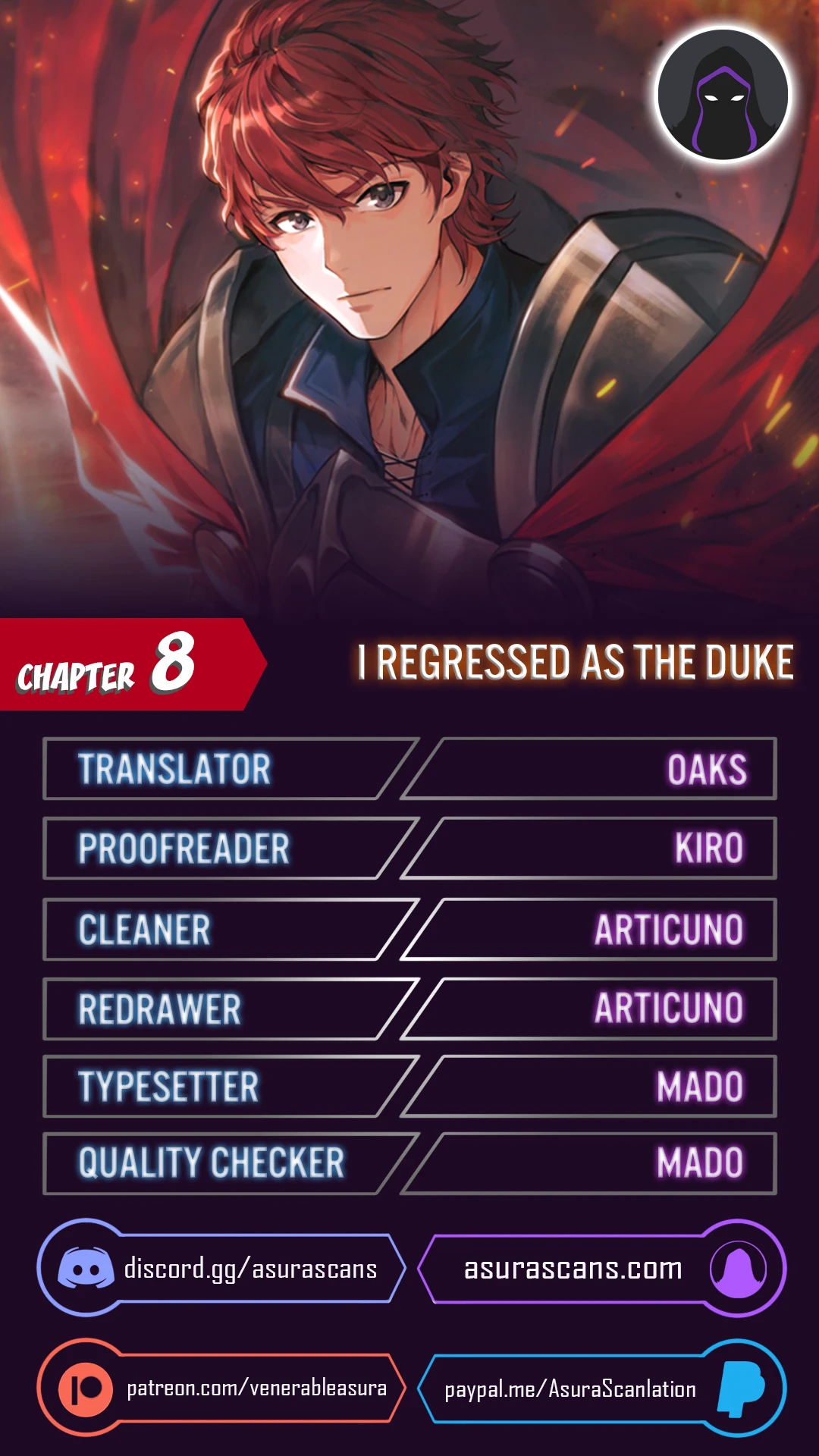 Returned as the Duke Chapter 8 — Page 1