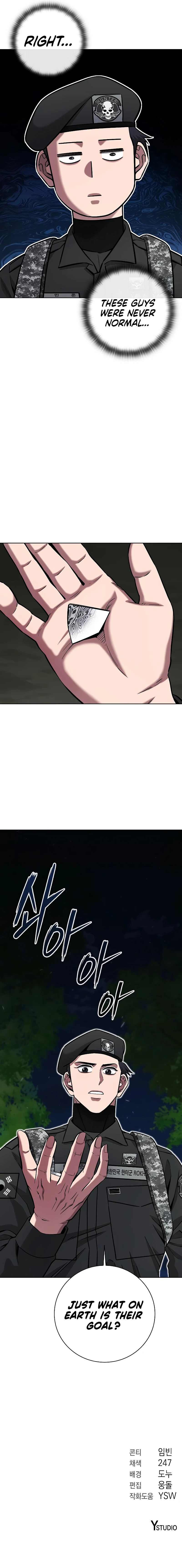 Returned to the Day I Joined the Army Chapter 34 — Page 18