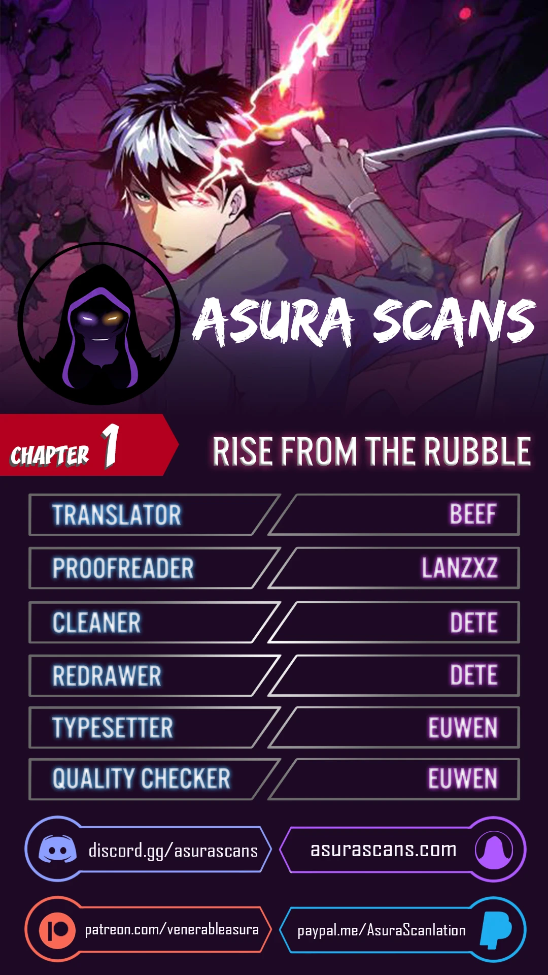 Rise From the Rubble Chapter 1 — Page 1