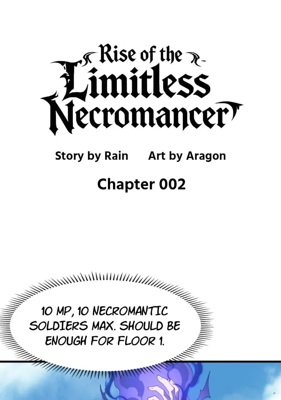Rise of the Limitless Necromancer Chapter 2 — Page 1