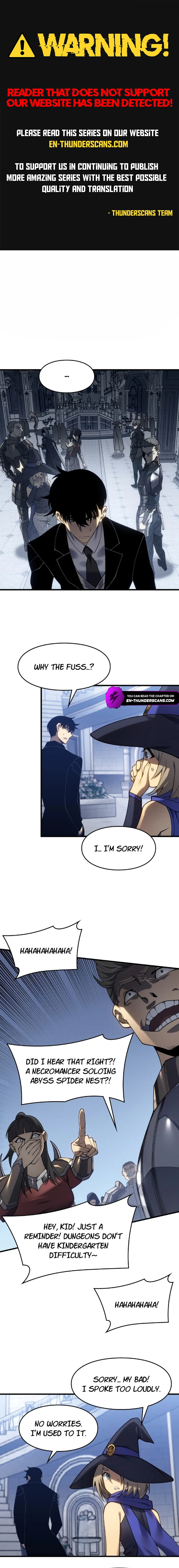 Rise of the Limitless Necromancer Chapter 24 — Page 1