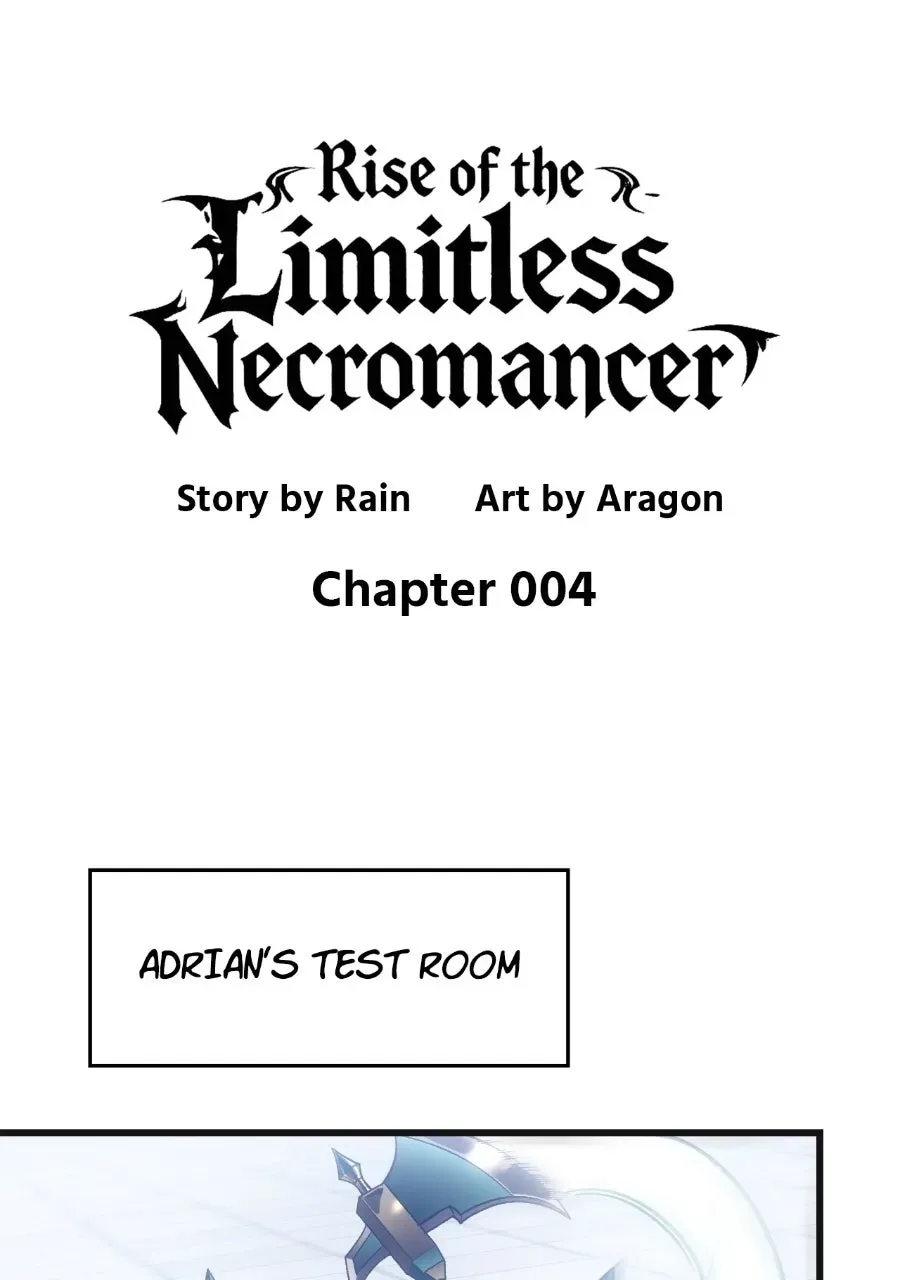 Rise of the Limitless Necromancer Chapter 4 — Page 1