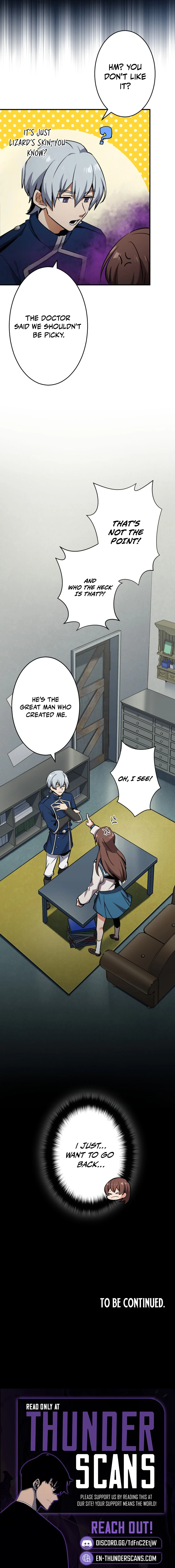 Saigo no Hangyakusha - Sukui Hoshi no Homunkurusu ga Level Up de Mirai o Kaeru Chapter 3 — Page 13