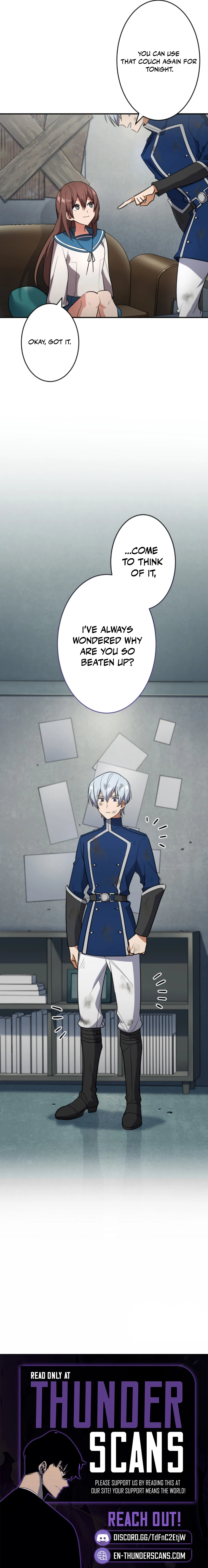 Saigo no Hangyakusha - Sukui Hoshi no Homunkurusu ga Level Up de Mirai o Kaeru Chapter 7 — Page 10