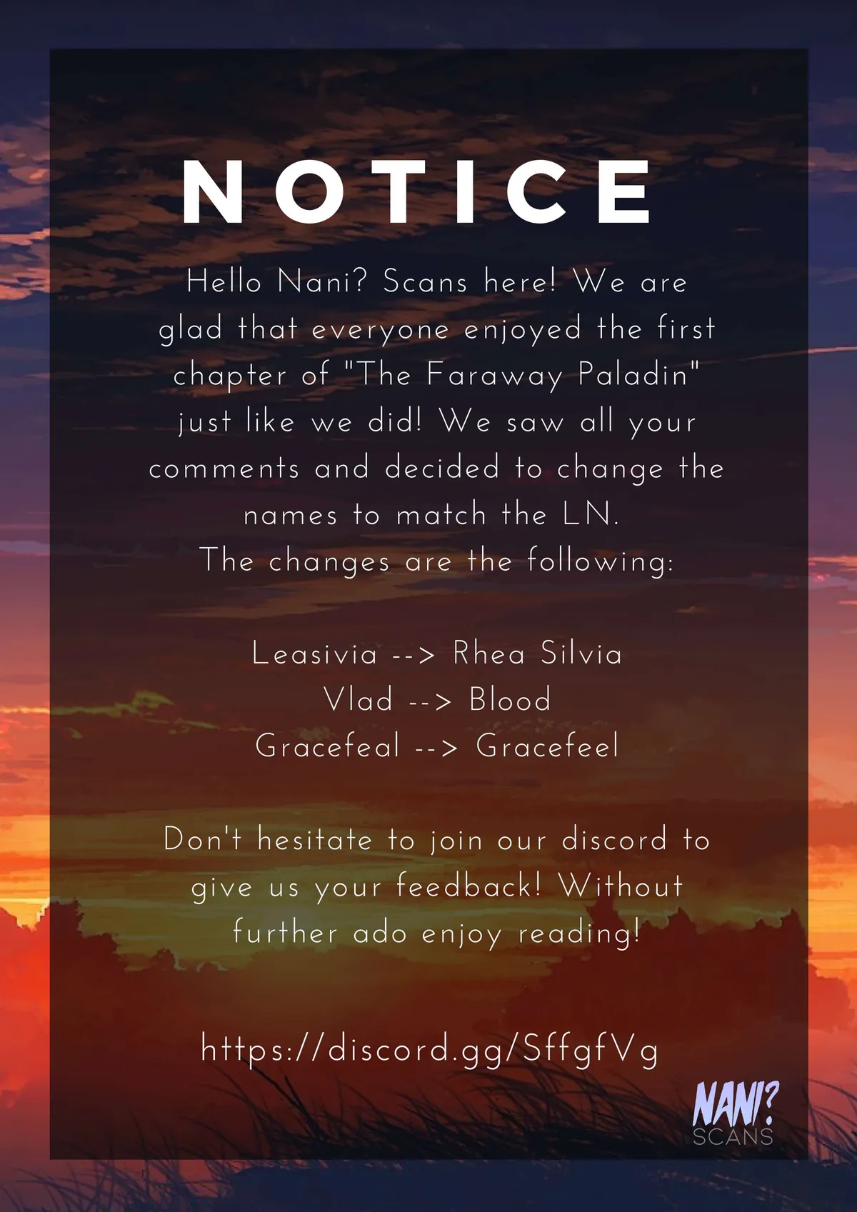 Saihate no Paladin Chapter 2 — Page 2