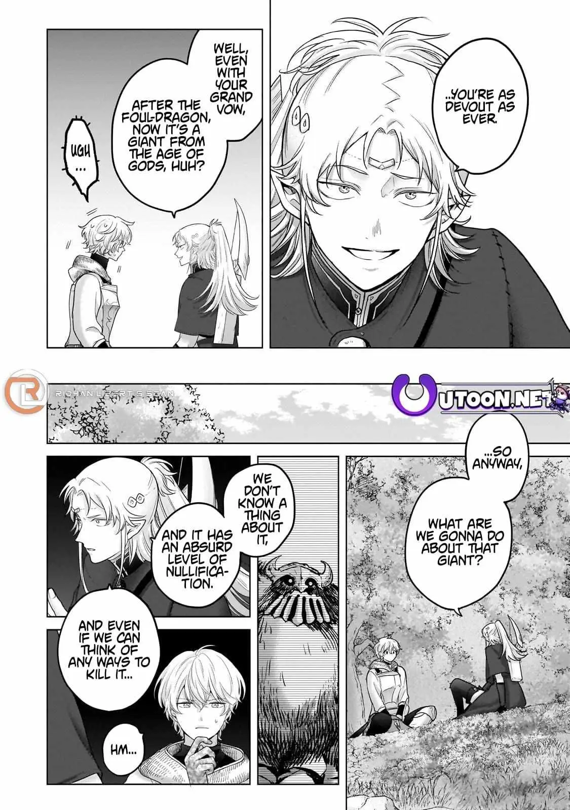 Saihate no Paladin Chapter 72.3 — Page 9