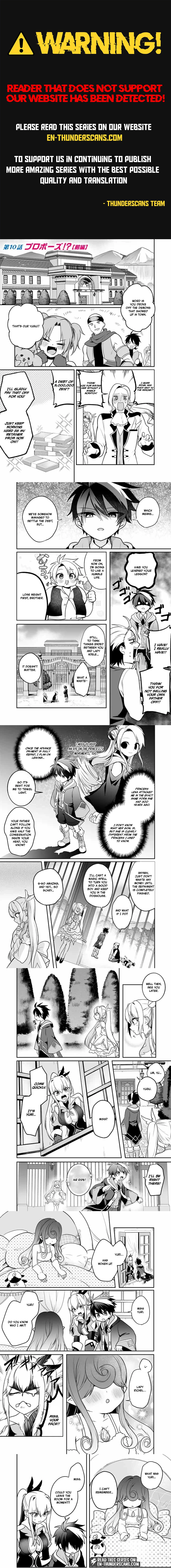 Saijaku-shoku ga Zense no Chishiki de Sekai Saikyou - Ore dake Level Genkai ga nai no de Mugen ni Tsuyoku naru Musou Life Chapter 10.1 — Page 1