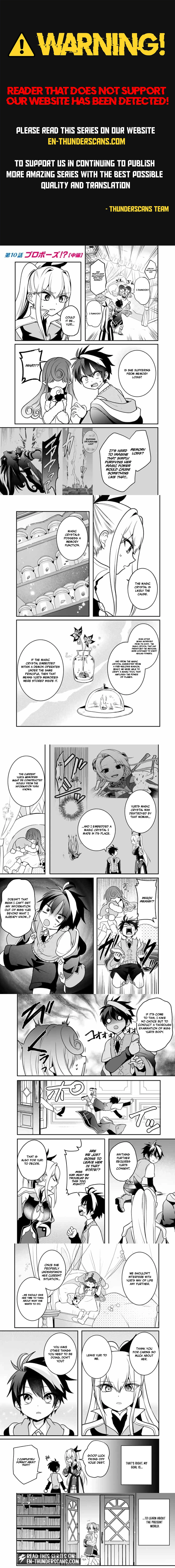 Saijaku-shoku ga Zense no Chishiki de Sekai Saikyou - Ore dake Level Genkai ga nai no de Mugen ni Tsuyoku naru Musou Life Chapter 10.2 — Page 1