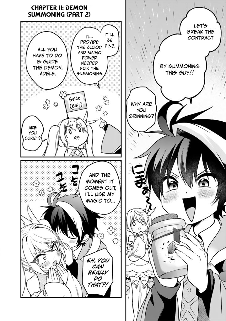 Saijaku-shoku ga Zense no Chishiki de Sekai Saikyou - Ore dake Level Genkai ga nai no de Mugen ni Tsuyoku naru Musou Life Chapter 11.2 — Page 1