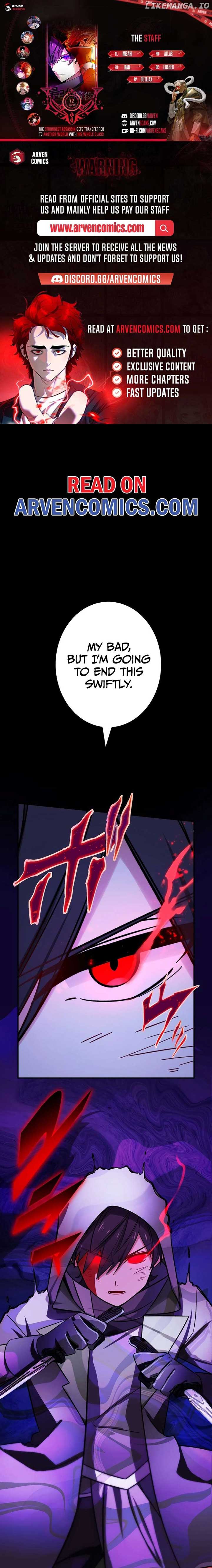 Saikyou Ansatsusha, Class Ten'i de Isekai e Chapter 72 — Page 1
