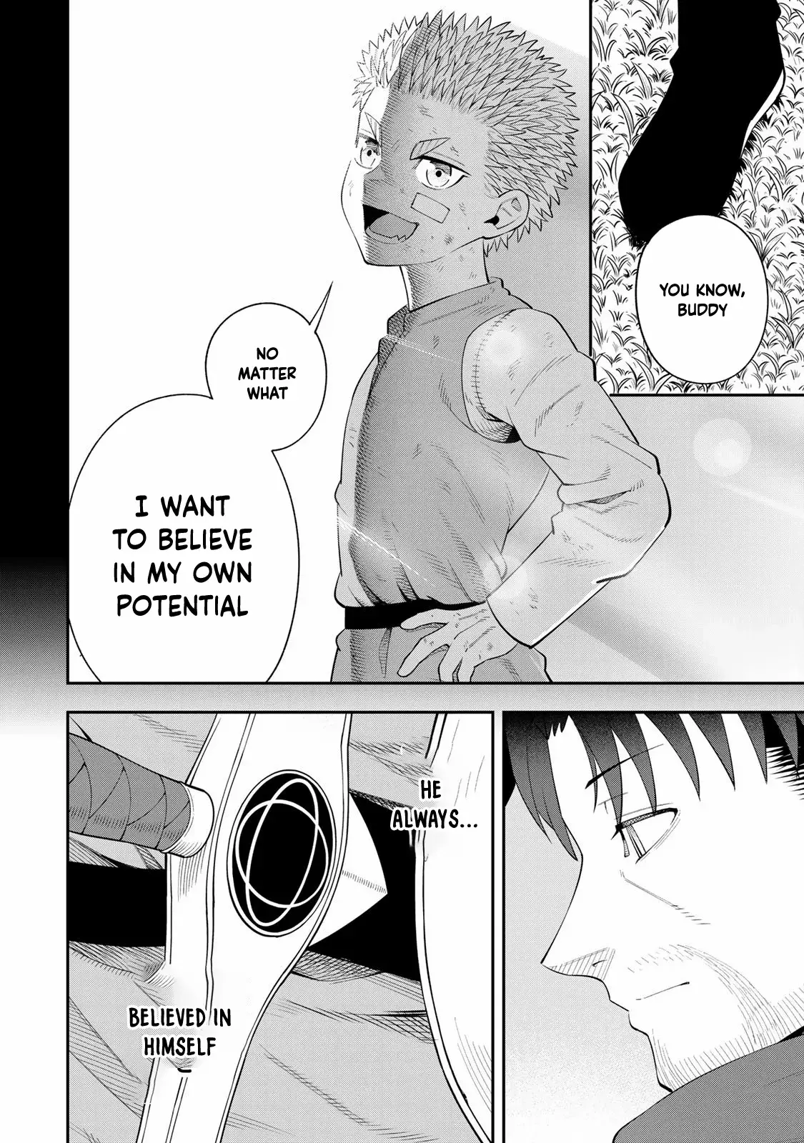Saikyou Demodori Chuunen Boukensha Wa, Imasara Inochi Nante Kaketakunai Chapter 1 — Page 32