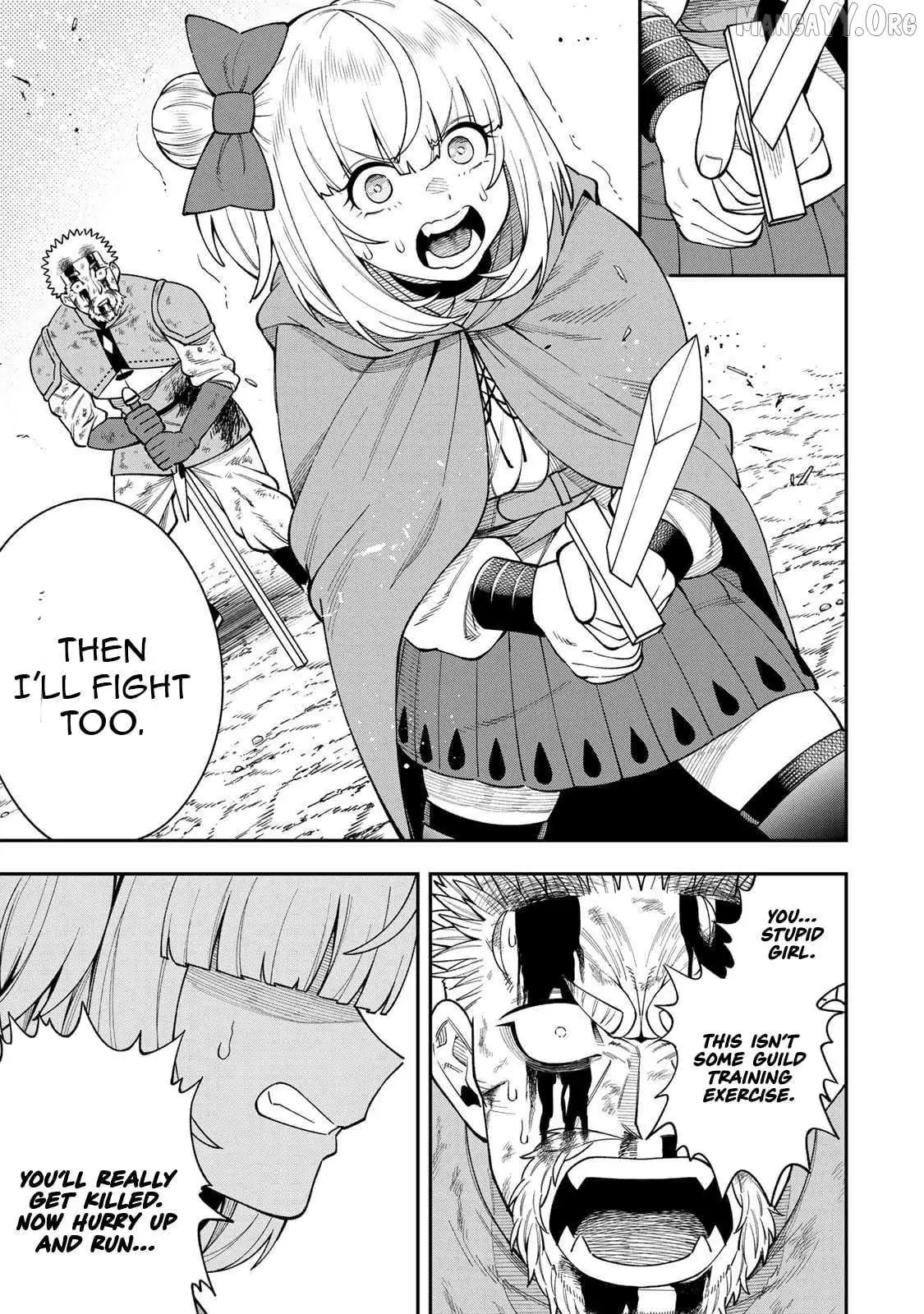 Saikyou Demodori Chuunen Boukensha Wa, Imasara Inochi Nante Kaketakunai Chapter 3.1 — Page 8