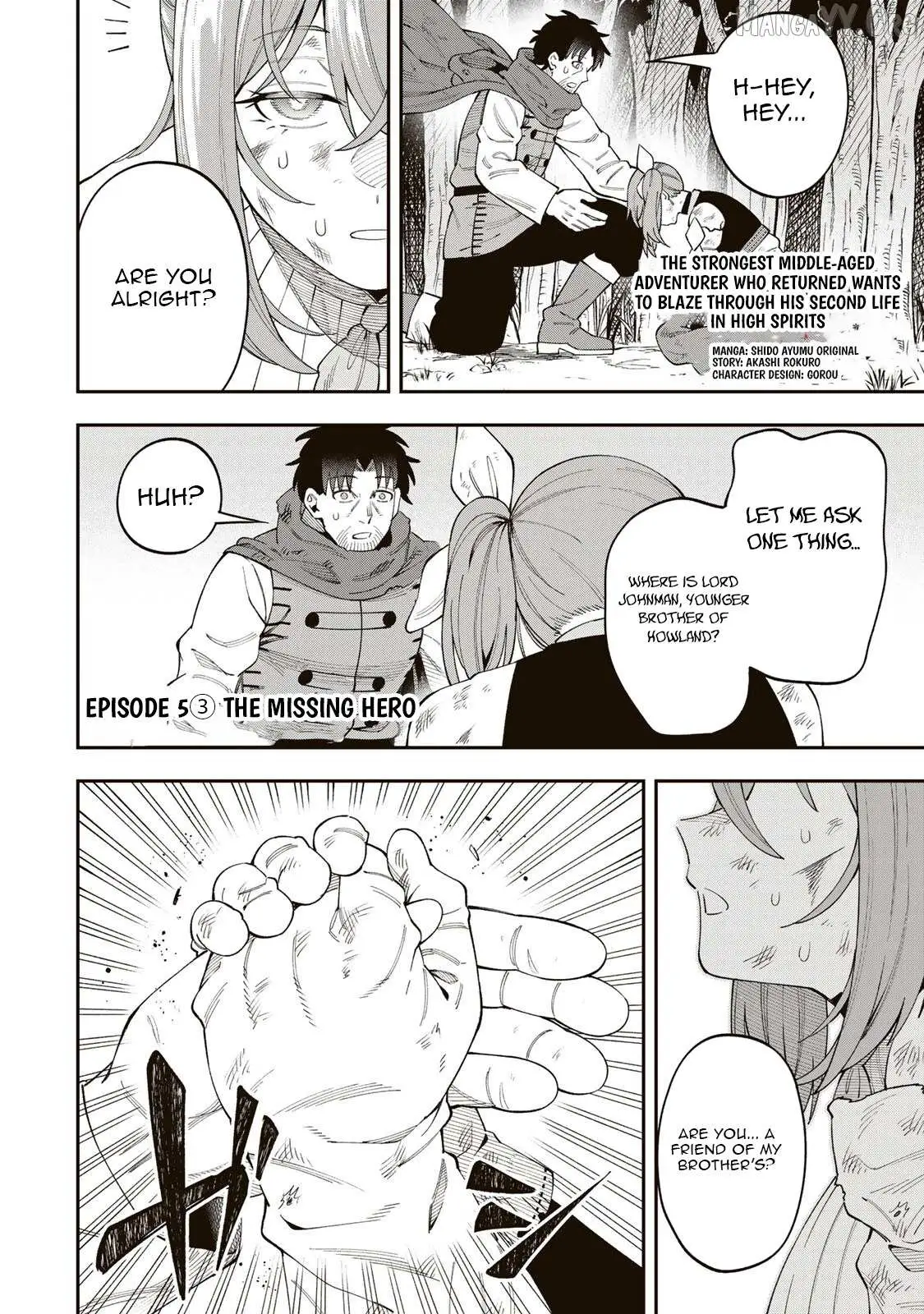 Saikyou Demodori Chuunen Boukensha Wa, Imasara Inochi Nante Kaketakunai Chapter 5.3 — Page 2