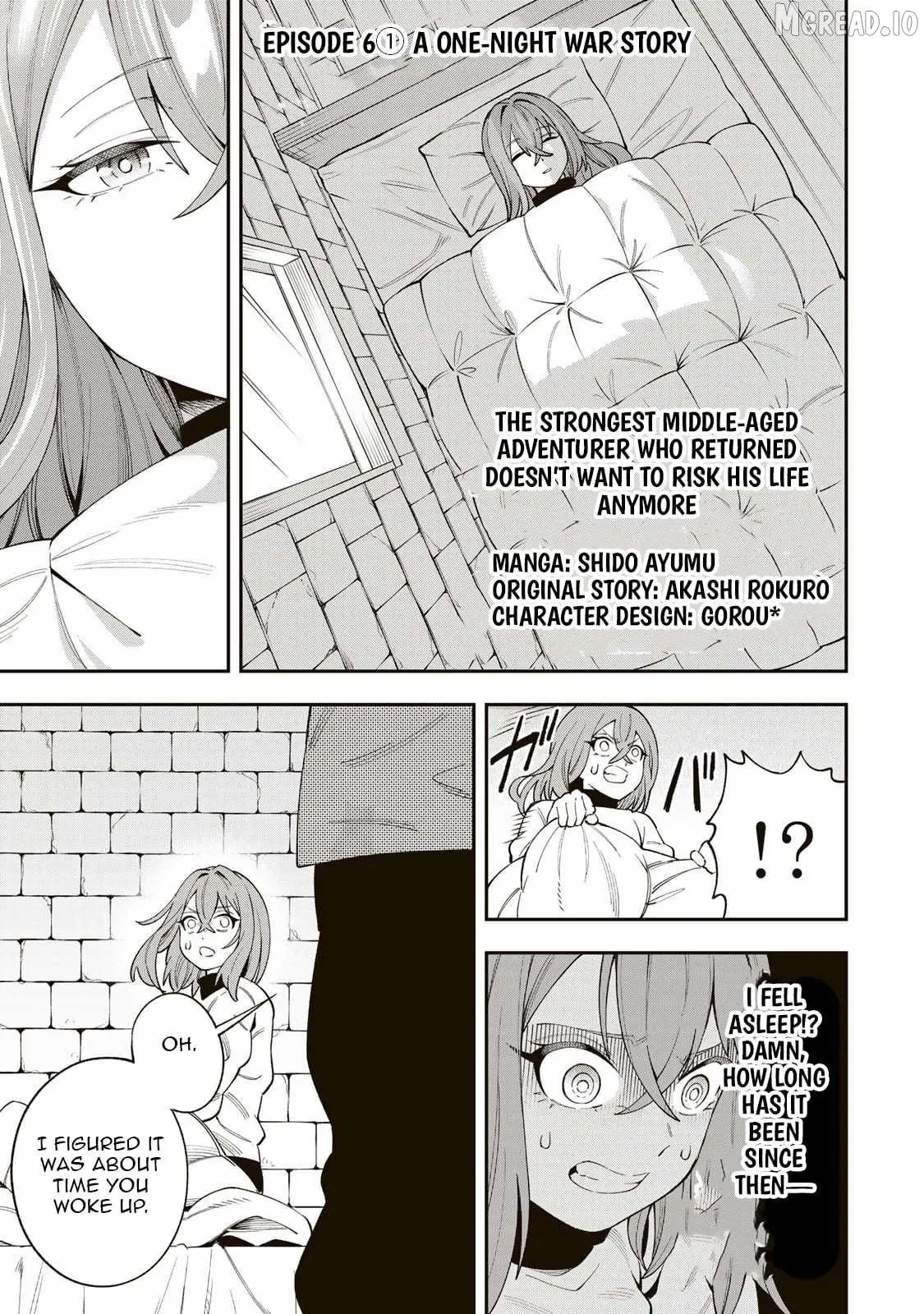 Saikyou Demodori Chuunen Boukensha Wa, Imasara Inochi Nante Kaketakunai Chapter 6.1 — Page 2