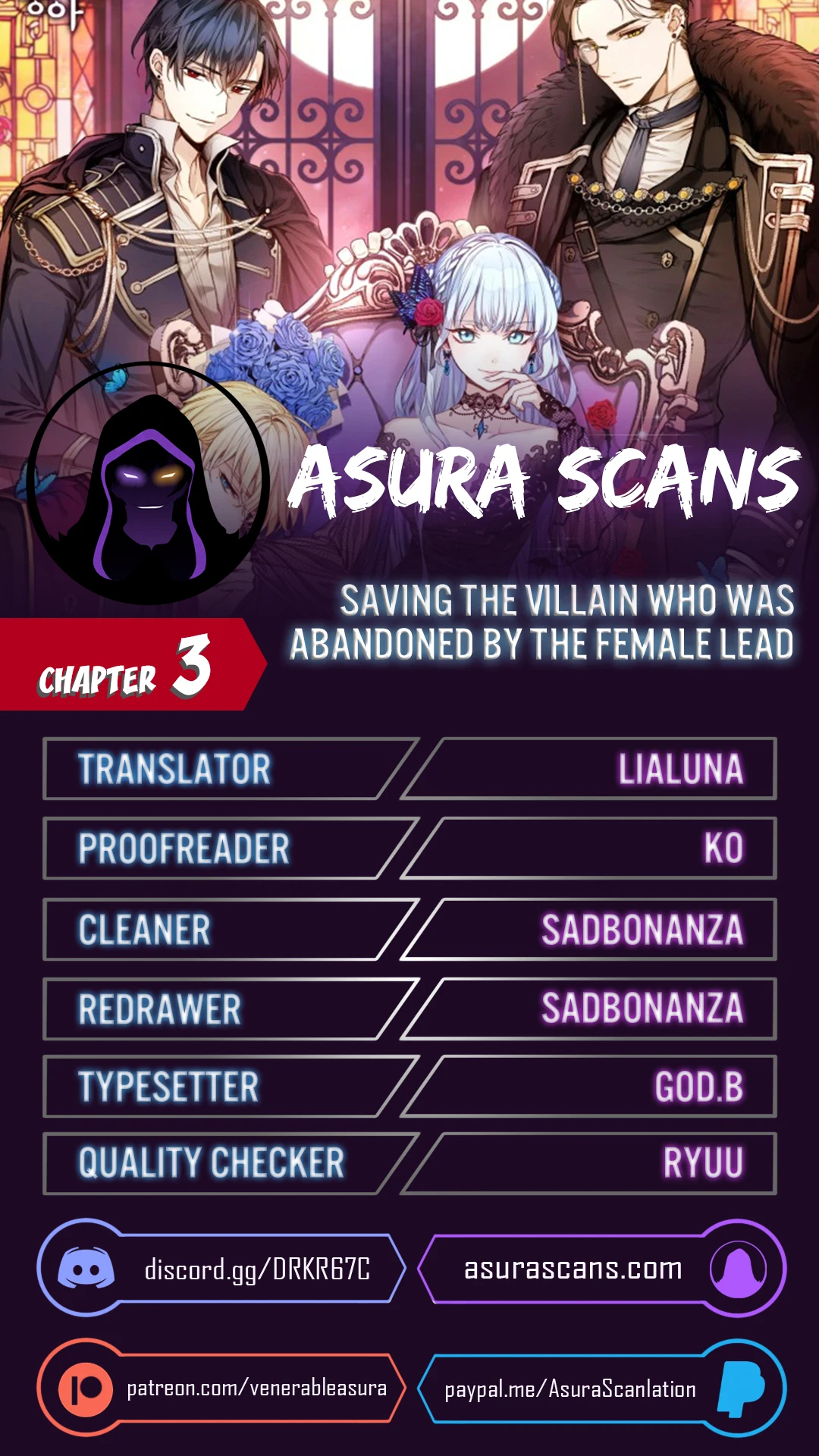 Saving the Villain from the Heroine Chapter 3 — Page 1