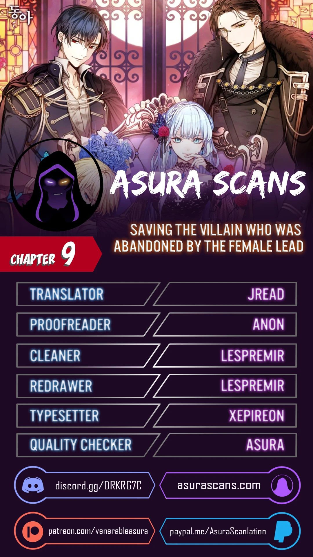 Saving the Villain from the Heroine Chapter 9 — Page 1