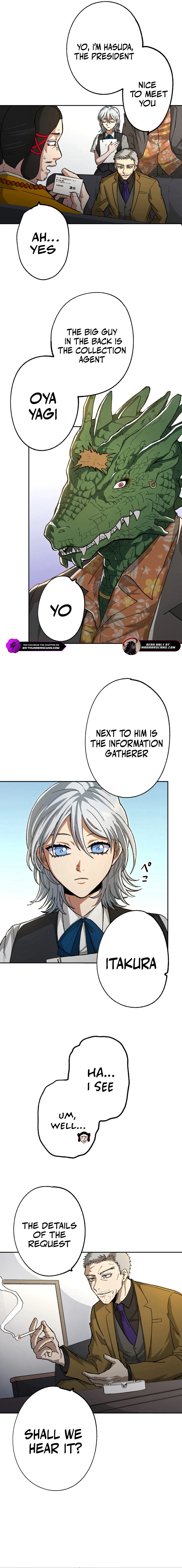 Scumbag Reincarnate Retrieval Agency Chapter 5 — Page 2