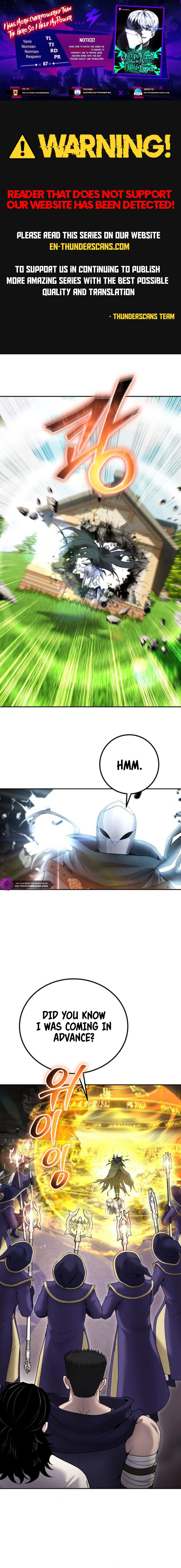 Secretly More Powerful Than the Hero Chapter 67 — Page 1