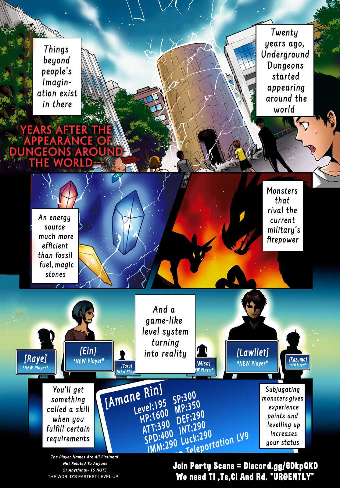 Sekai Saisoku no Level Up! Chapter 1 — Page 3