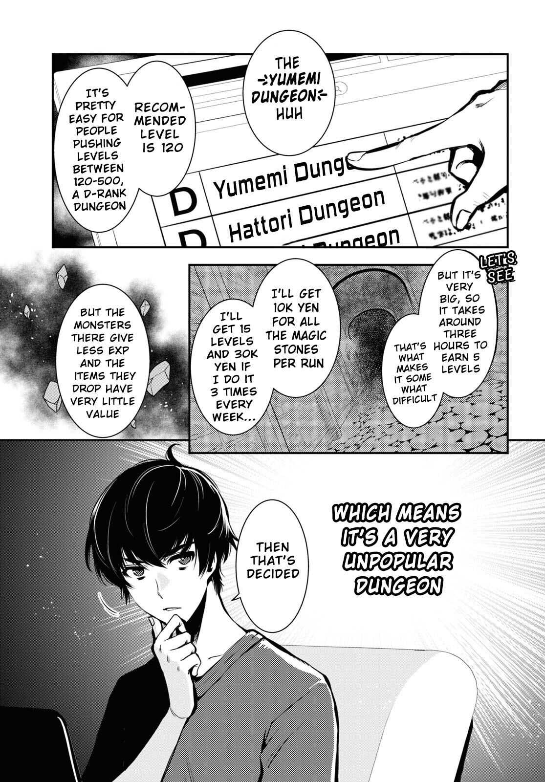 Sekai Saisoku no Level Up! Chapter 1 — Page 37