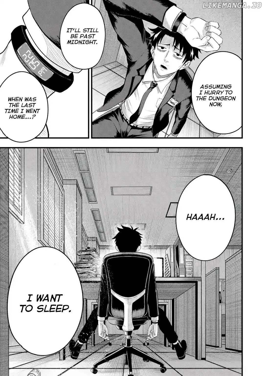 Shachiku Kensei, Haishinsha ni Naru: Black Guild Kaishain, Ukkari Kaisha-you Kaisen de S-kyuu Monster o Aite ni Musou Suru Tokoro o Zenkoku Haishin Shiteshimau Chapter 1 — Page 6