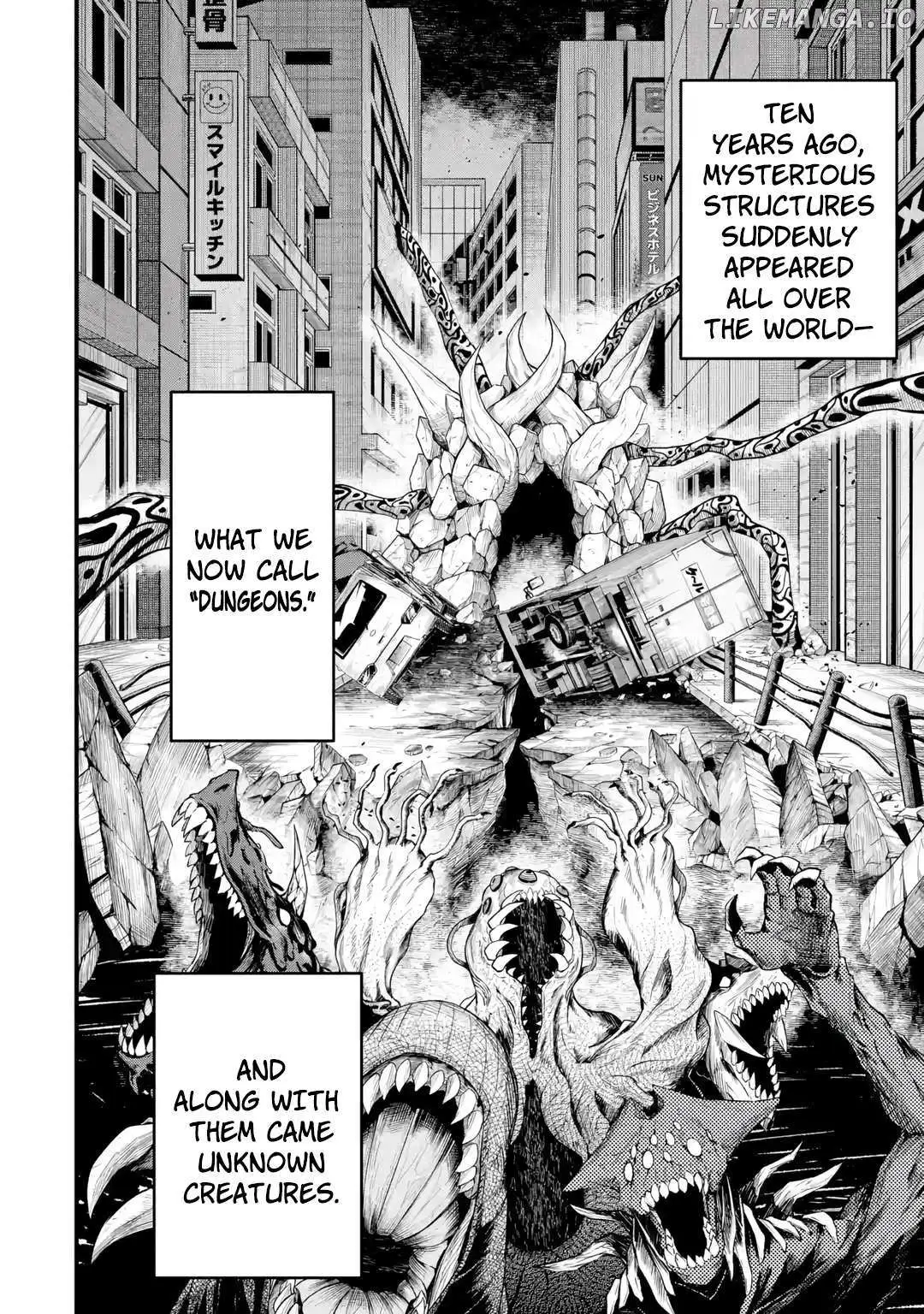 Shachiku Kensei, Haishinsha ni Naru: Black Guild Kaishain, Ukkari Kaisha-you Kaisen de S-kyuu Monster o Aite ni Musou Suru Tokoro o Zenkoku Haishin Shiteshimau Chapter 1 — Page 7
