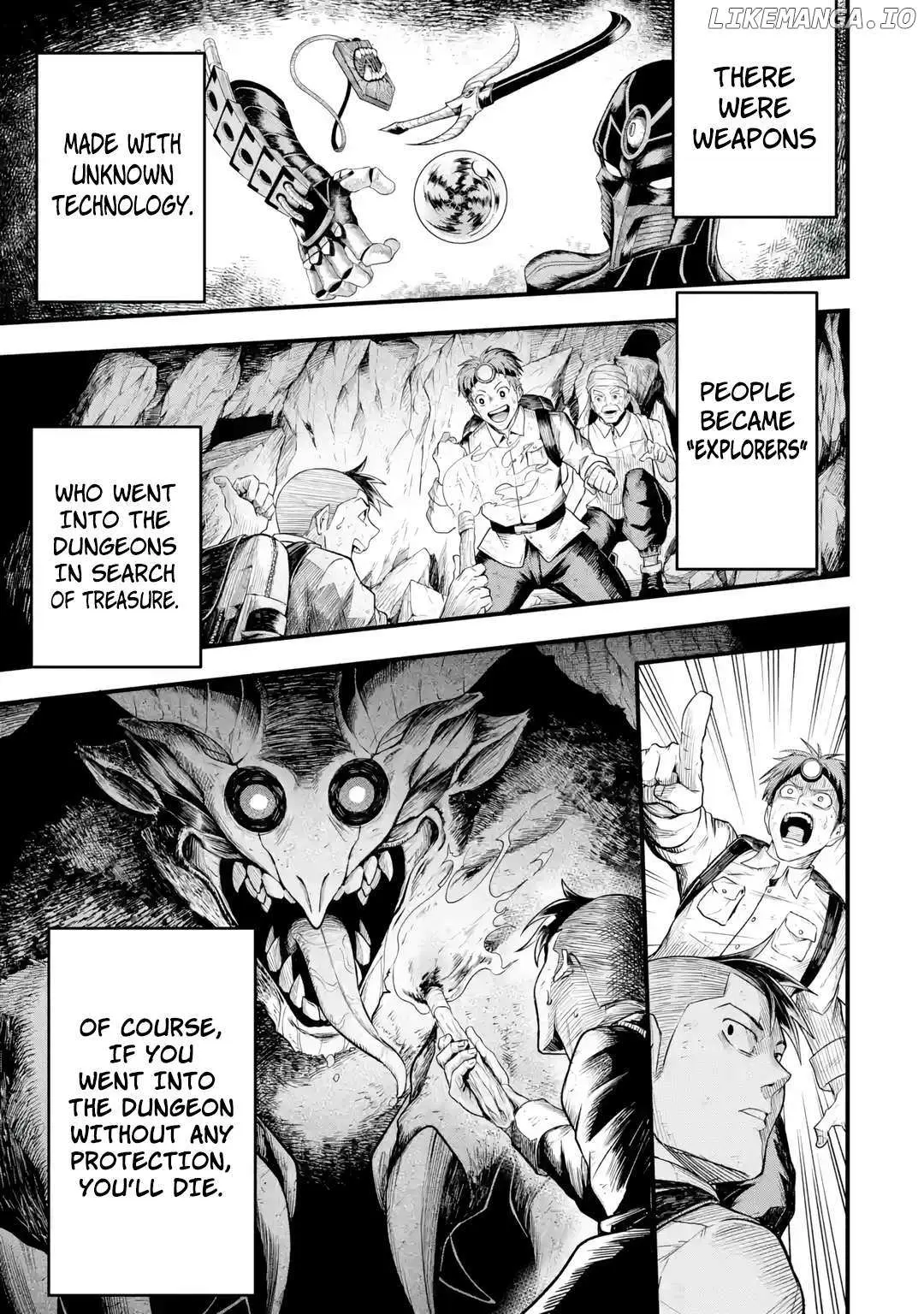 Shachiku Kensei, Haishinsha ni Naru: Black Guild Kaishain, Ukkari Kaisha-you Kaisen de S-kyuu Monster o Aite ni Musou Suru Tokoro o Zenkoku Haishin Shiteshimau Chapter 1 — Page 8