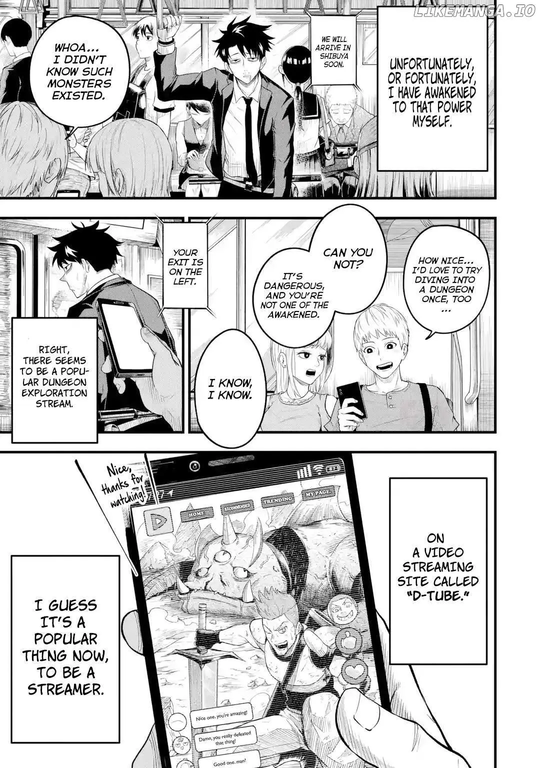 Shachiku Kensei, Haishinsha ni Naru: Black Guild Kaishain, Ukkari Kaisha-you Kaisen de S-kyuu Monster o Aite ni Musou Suru Tokoro o Zenkoku Haishin Shiteshimau Chapter 1 — Page 10