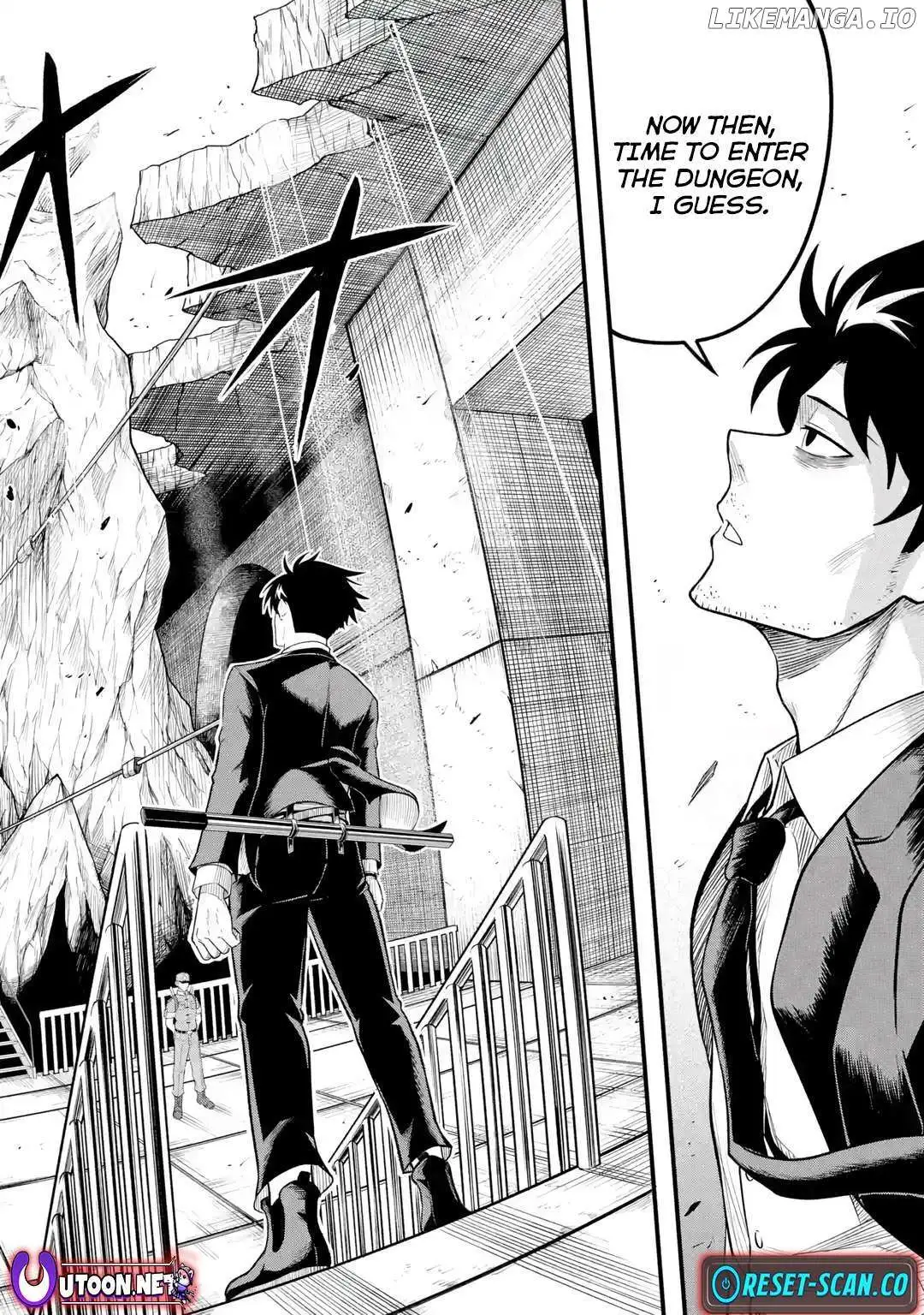Shachiku Kensei, Haishinsha ni Naru: Black Guild Kaishain, Ukkari Kaisha-you Kaisen de S-kyuu Monster o Aite ni Musou Suru Tokoro o Zenkoku Haishin Shiteshimau Chapter 1 — Page 13