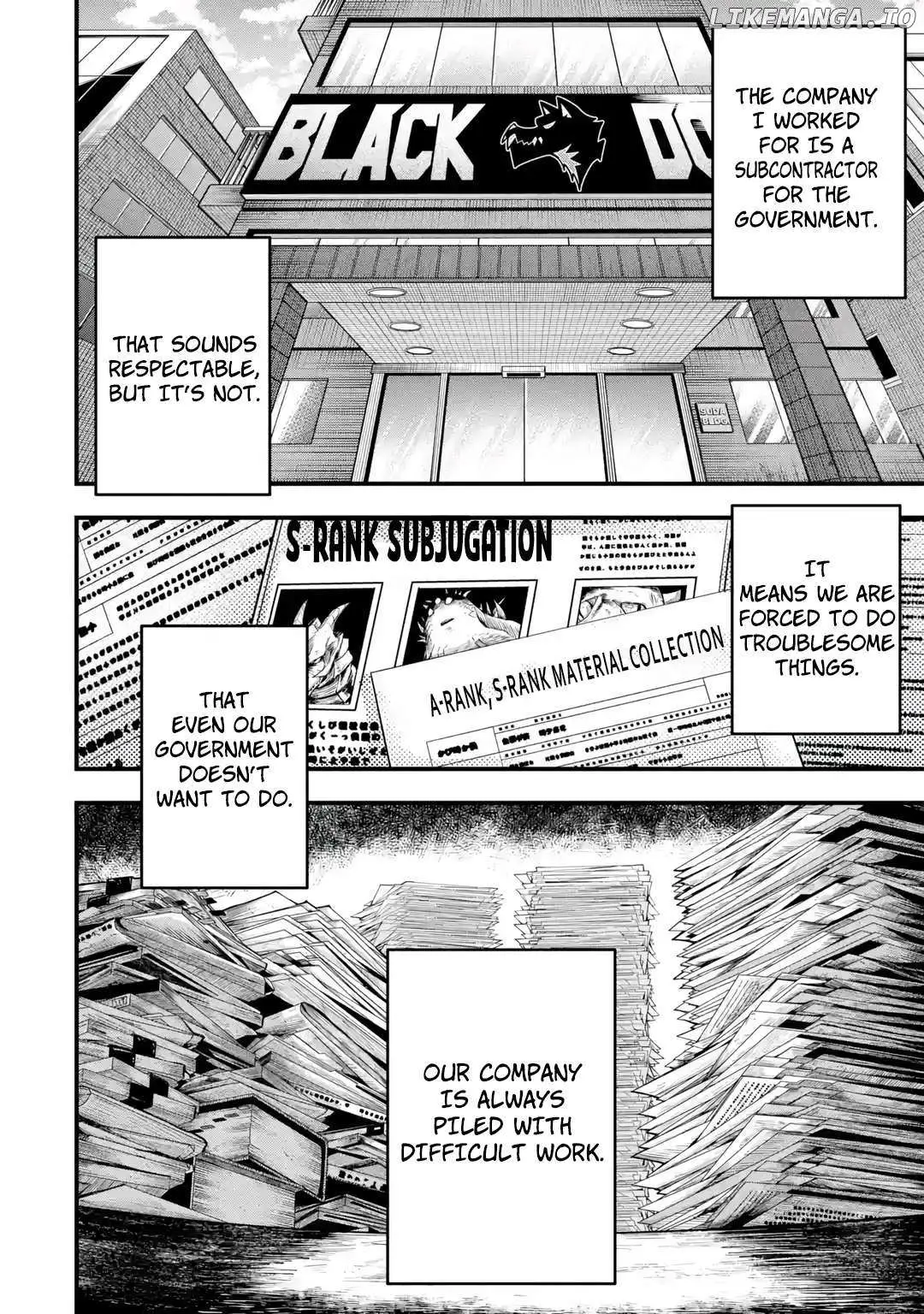 Shachiku Kensei, Haishinsha ni Naru: Black Guild Kaishain, Ukkari Kaisha-you Kaisen de S-kyuu Monster o Aite ni Musou Suru Tokoro o Zenkoku Haishin Shiteshimau Chapter 1 — Page 19