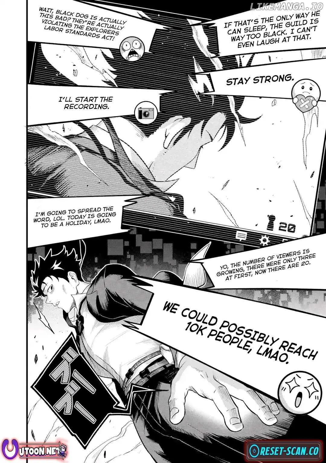 Shachiku Kensei, Haishinsha ni Naru: Black Guild Kaishain, Ukkari Kaisha-you Kaisen de S-kyuu Monster o Aite ni Musou Suru Tokoro o Zenkoku Haishin Shiteshimau Chapter 1 — Page 29