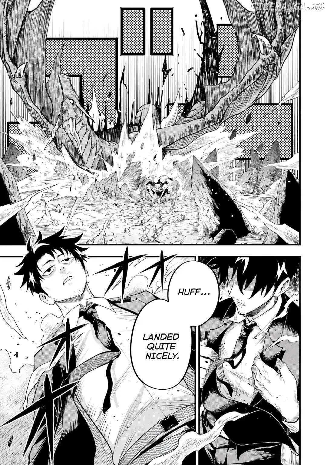 Shachiku Kensei, Haishinsha ni Naru: Black Guild Kaishain, Ukkari Kaisha-you Kaisen de S-kyuu Monster o Aite ni Musou Suru Tokoro o Zenkoku Haishin Shiteshimau Chapter 1 — Page 50
