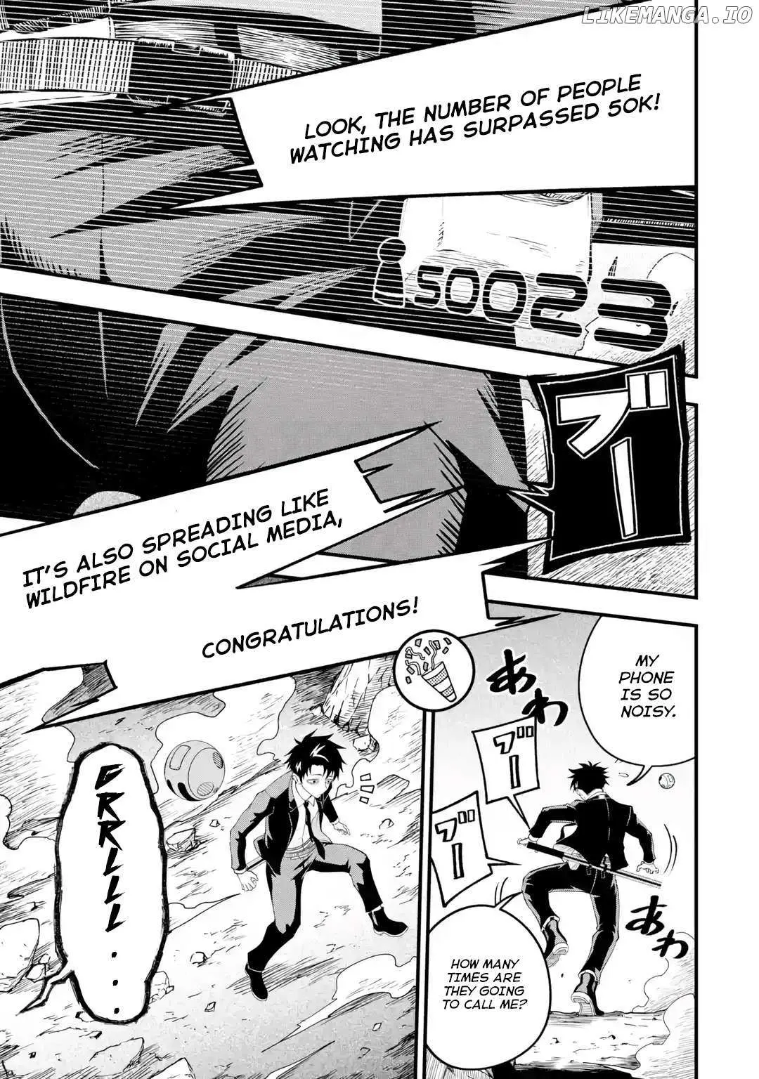 Shachiku Kensei, Haishinsha ni Naru: Black Guild Kaishain, Ukkari Kaisha-you Kaisen de S-kyuu Monster o Aite ni Musou Suru Tokoro o Zenkoku Haishin Shiteshimau Chapter 1 — Page 52